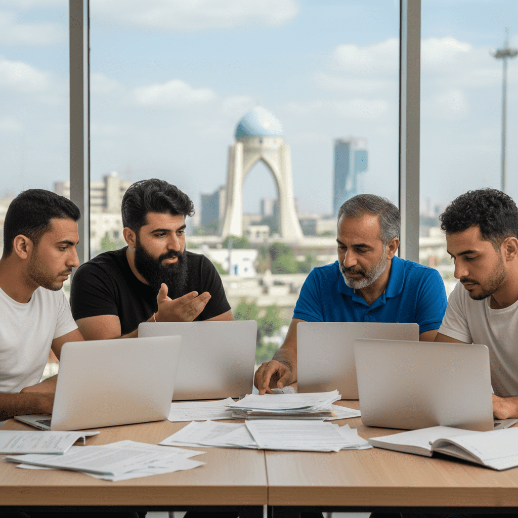  Iraqi professionals studying Professional Doctorate online via Gate Academy platform 